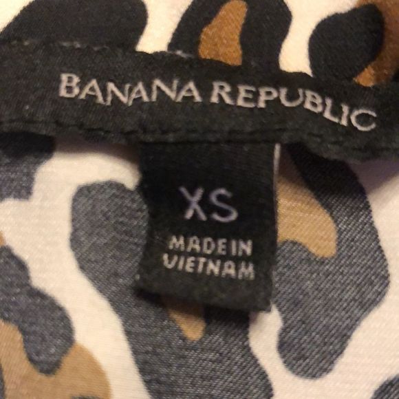 Banana Republic Leopard print pajamas XS coordinate set/sold as a set/ luxurious - Picture 10 of 15